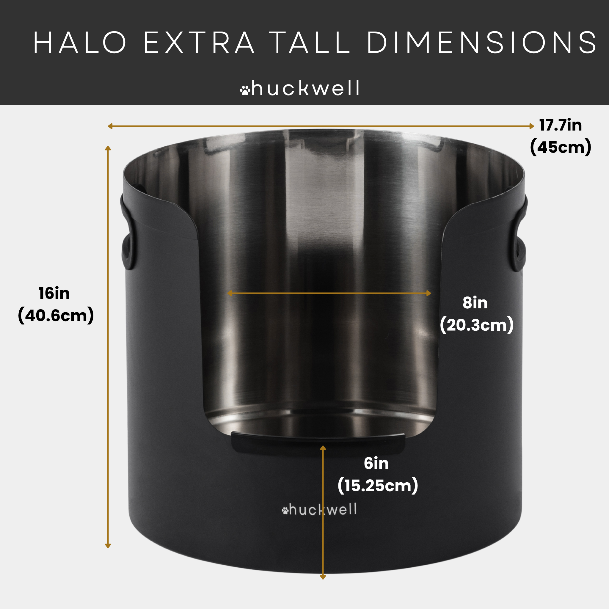 Halo Extra Tall: Onyx Black