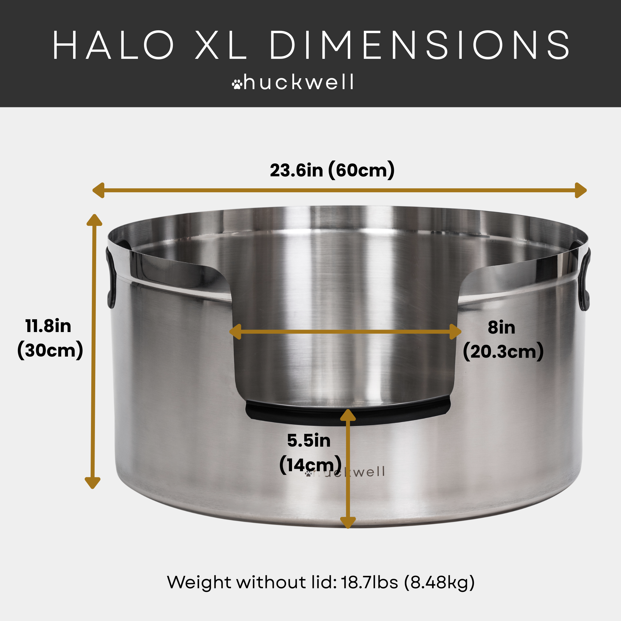 Halo XL: Arctic Stainless