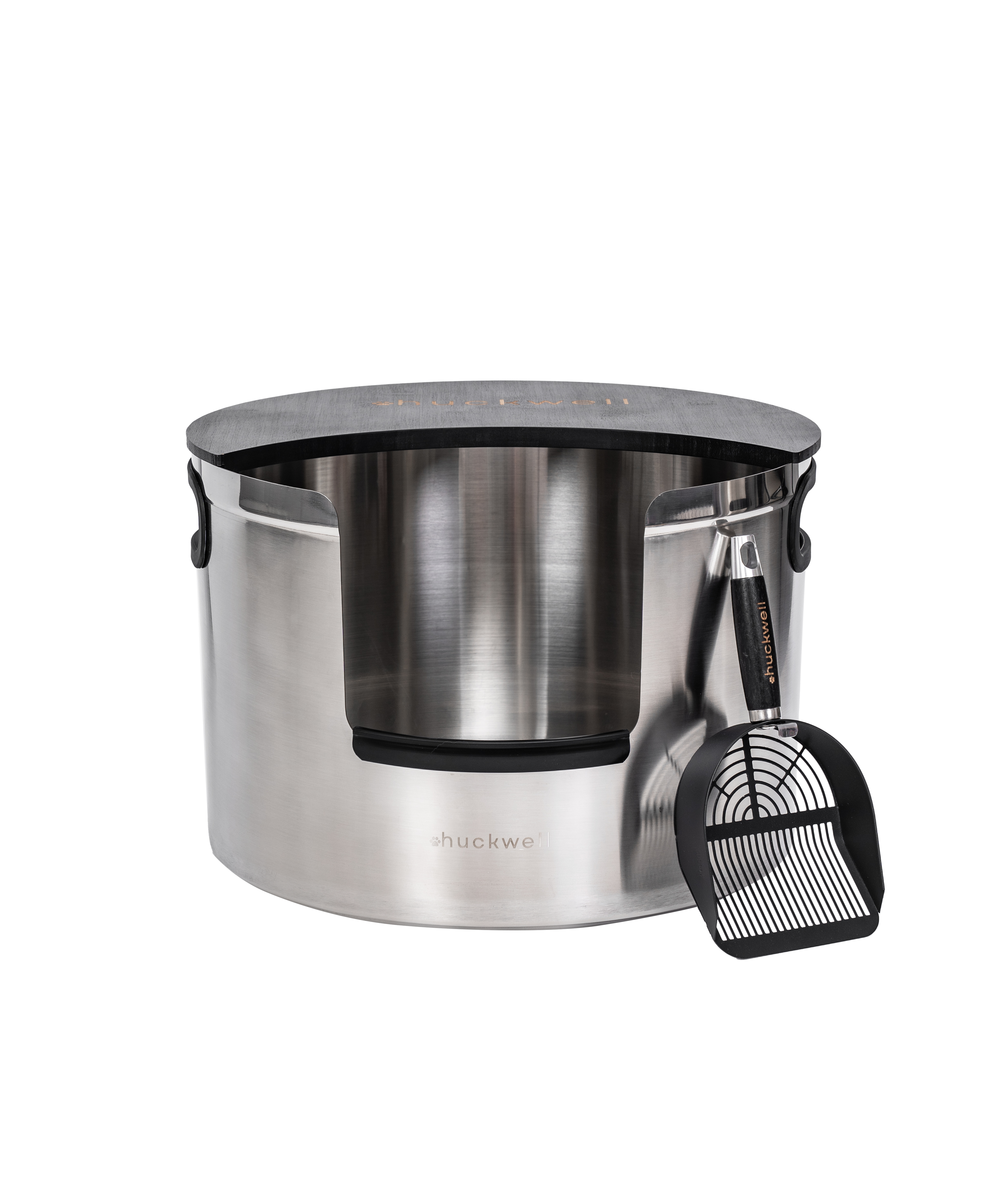  Halo Arctic round stainless 304 steel litter box